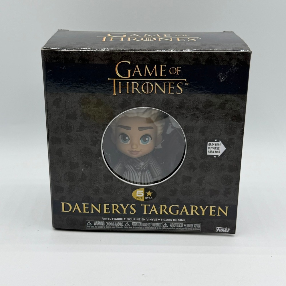 Funko 5 Star Game of Thrones Daenerys Targaryen Vinyl Figure with Dragon Boxed